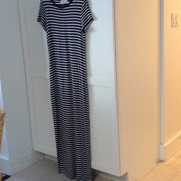 Michael Kors black &white stripe  maxi - Picture 4 of 4